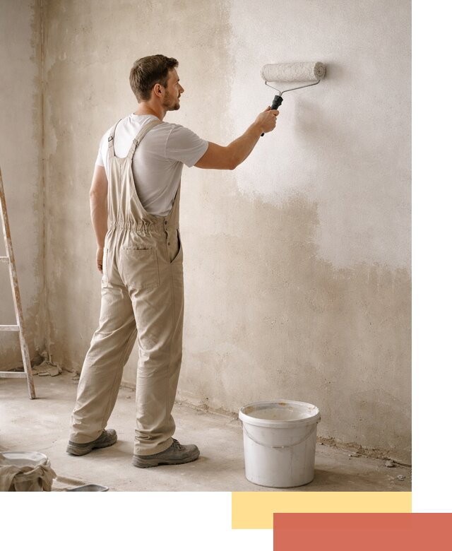 Грунтовка стен под отделку в Апатитах профессиональным раствором