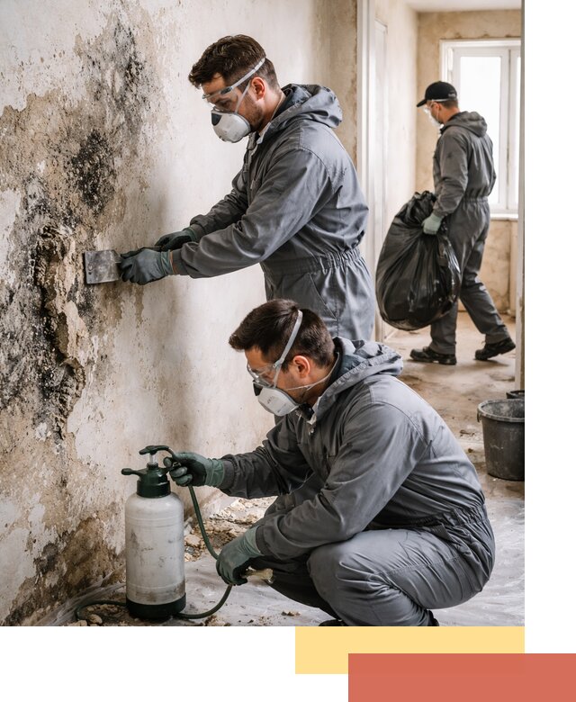 Удаление плесени со стен профессионально в Апатитах