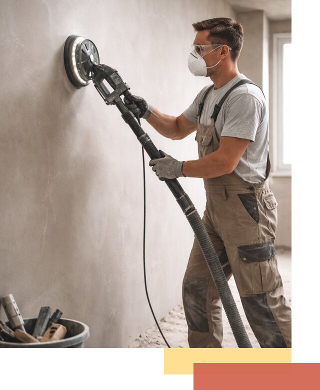 Профессиональная шлифовка стен в Апатитах быстро и качественно