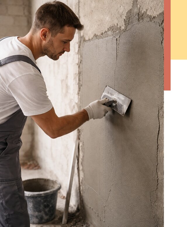 Штукатурка стен под плитку в Апатитах от 4356 руб./м2 — выравнивание под плитку | ОТДЕЛОЧНИК-Птт