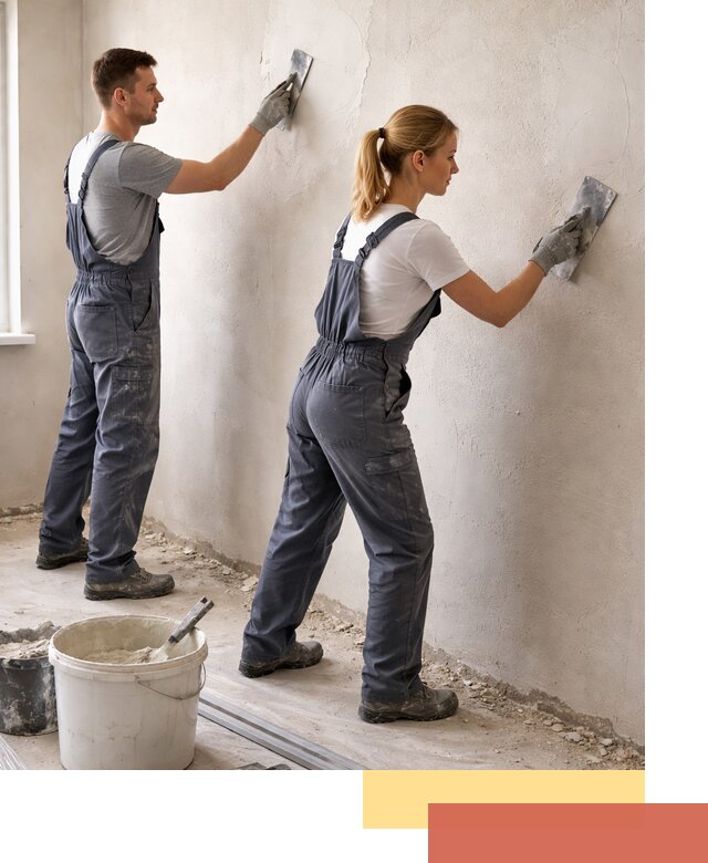 Штукатурка стен под обои в Апатитах профессионально и быстро