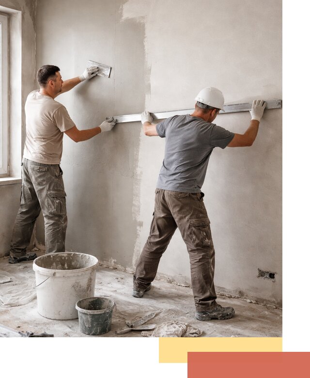 Штукатурка стен под покраску в Апатитах качественно и быстро