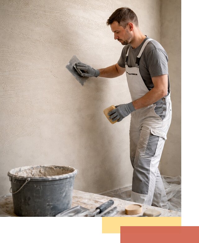 Декоративная штукатурка травертин в Апатитах для стен и потолков