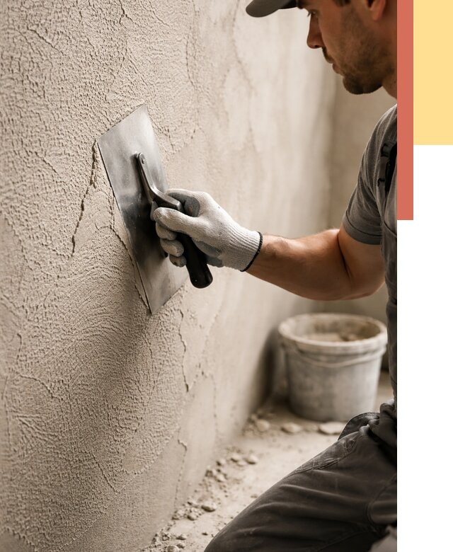 Структурная штукатурка стен в Апатитах от 4667 руб. под ключ | ОТДЕЛОЧНИК-Птт