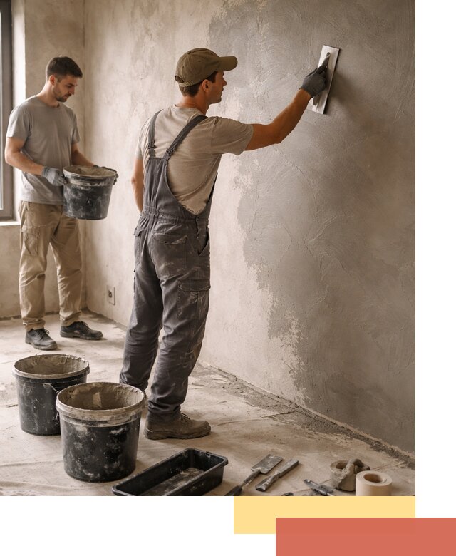 Нанесение микроцемента на стены в Апатитах качественно и быстро