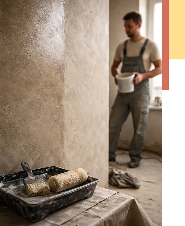 Нанесение воска на штукатурку в Апатитах от 3630 руб. | Услуги ОТДЕЛОЧНИК-Птт