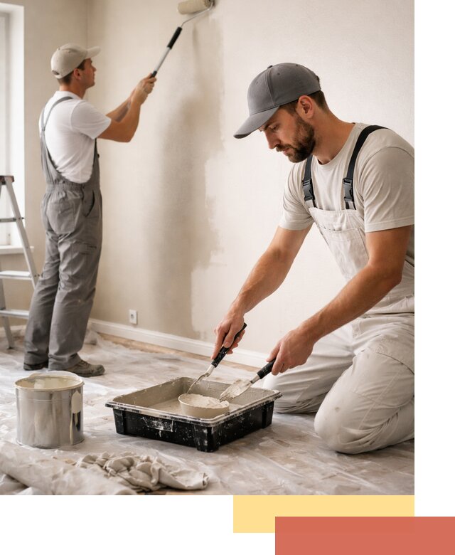 Покраска стен в квартире в Апатитах — профессионально и аккуратно