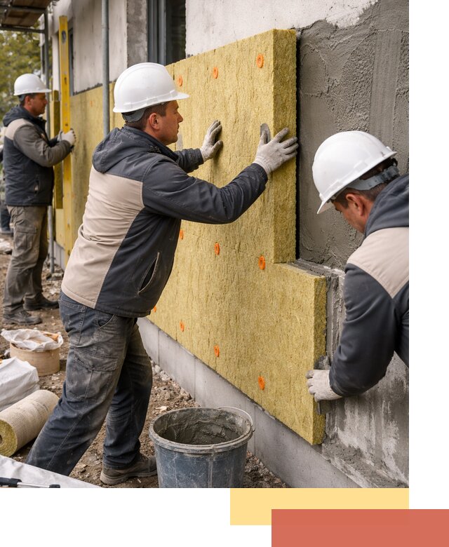 Утепление стен минватой в Апатитах — тепло и звукоизоляция