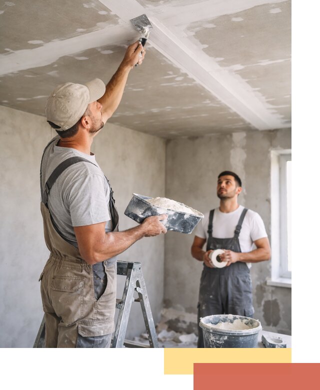 Обработка швов потолка ГКЛ в Апатитах: качественная заделка и шпатлевка